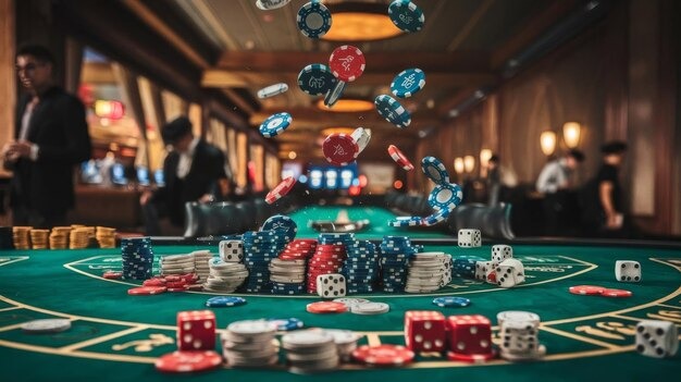 Live dealer card table at paus66 slot